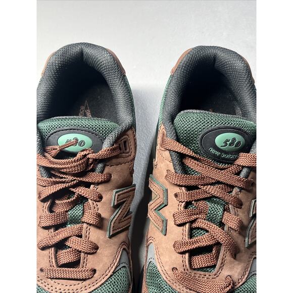 New Balance 580 Beef and Broccoli Mens 6.5 Green and Brown MT580RTB - Picture 6 of 11
